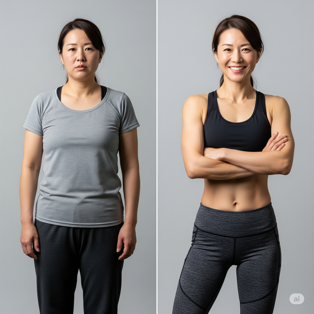 【Before/After】大泉学園のパーソナルトレーニングで叶えた理想の自分