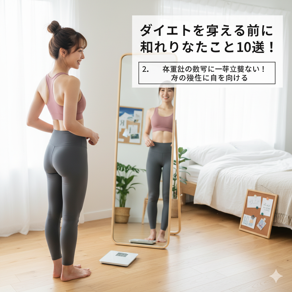 ダイエットを始める前に知りたかったことを１０個まとめました！