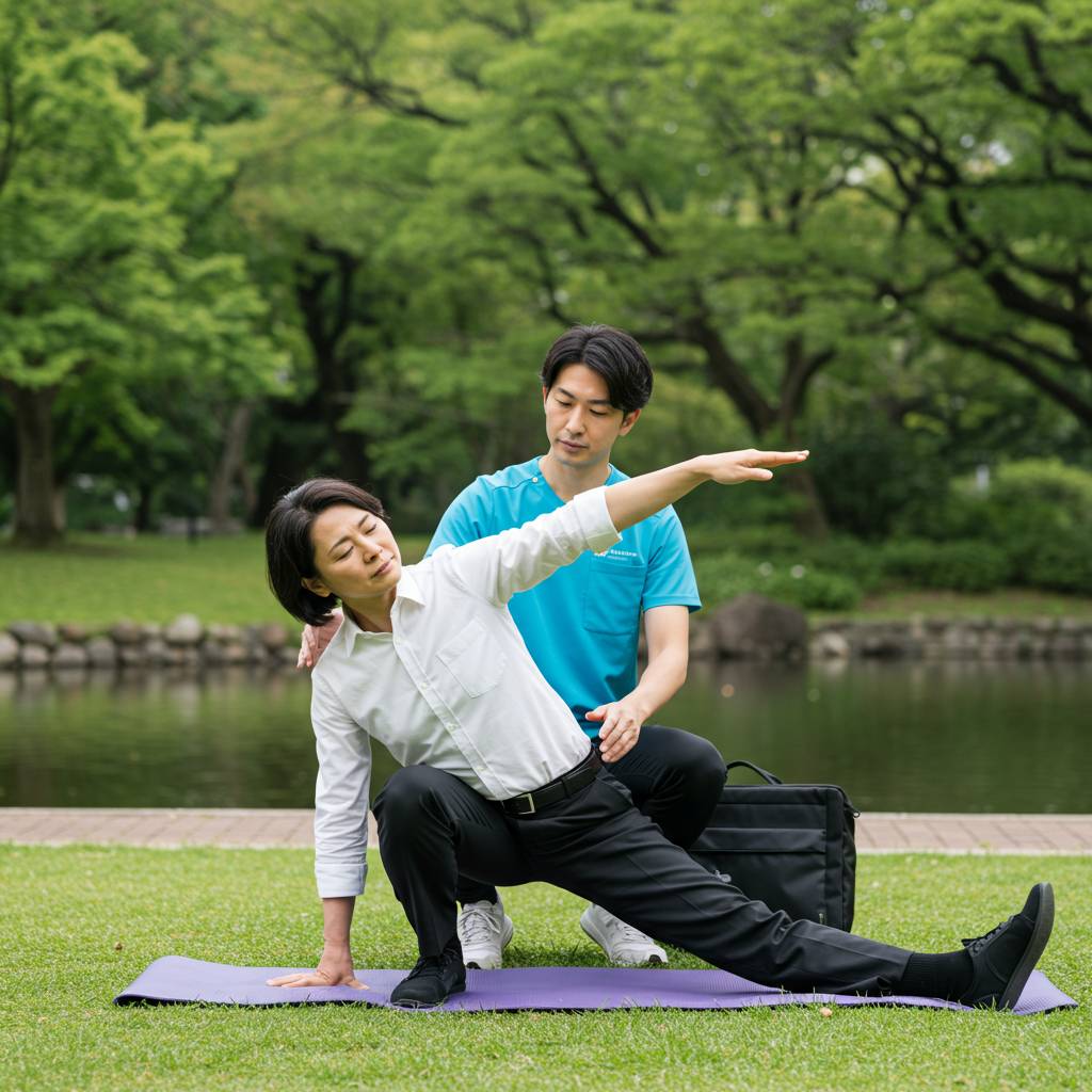 テレワーク疲れの40代必見！石神井公園のパーソナルトレーニングが解決する不調とは