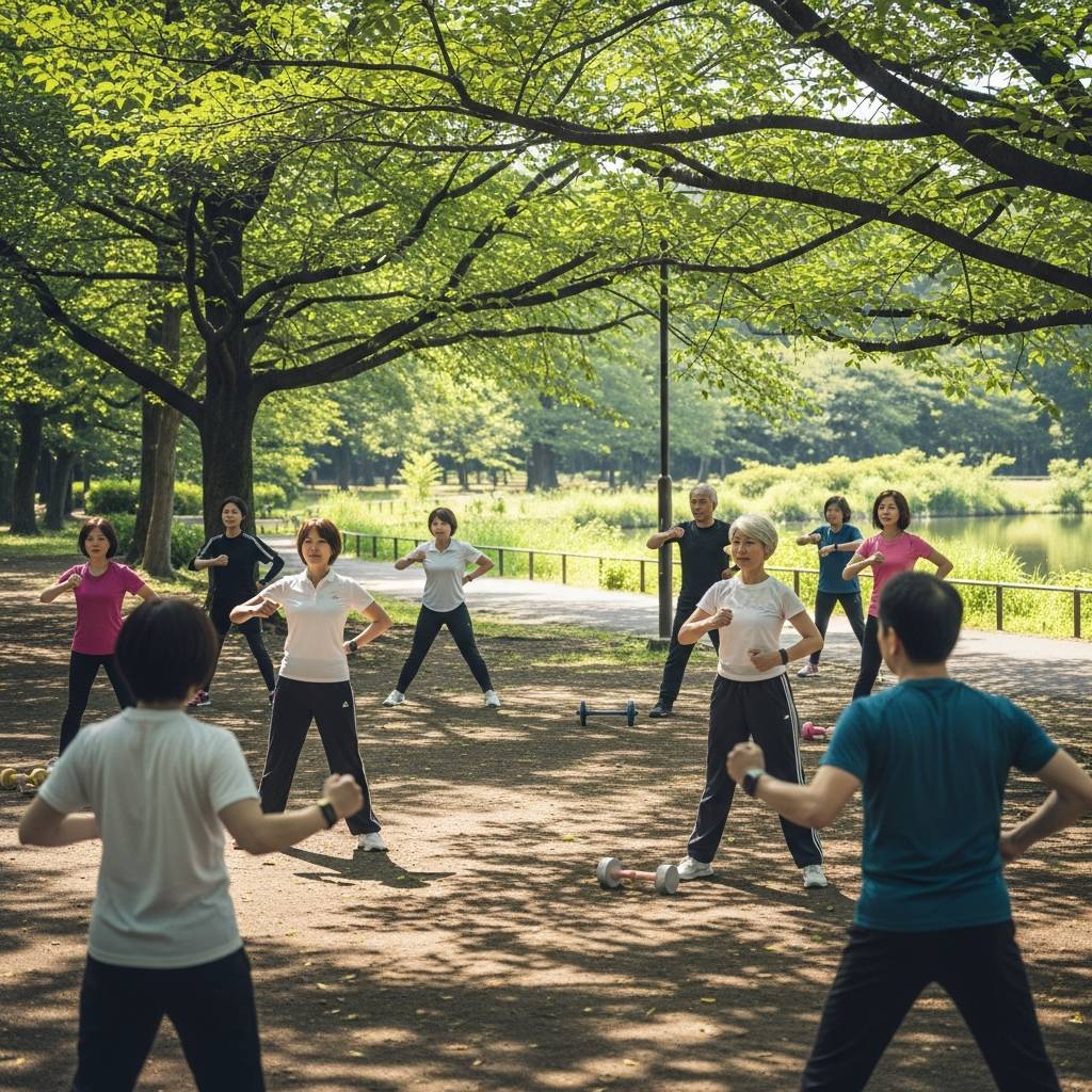 健康寿命を10年延ばす!石神井公園発のミドル世代向けフィットネス戦略