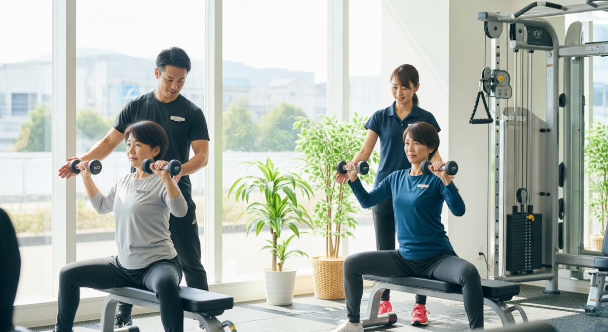 40代50代の体力作り！リーディング石神井公園店で未来の貯筋