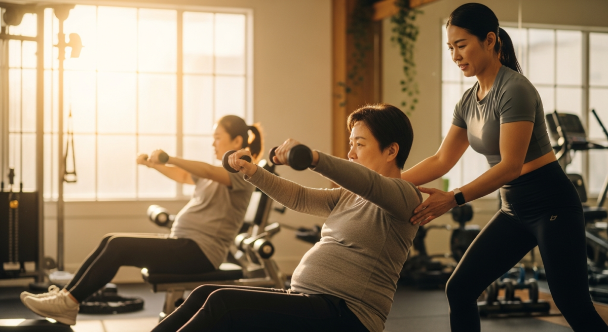 40代50代のぽっこりお腹解消！石神井公園のジムで基礎代謝アップ