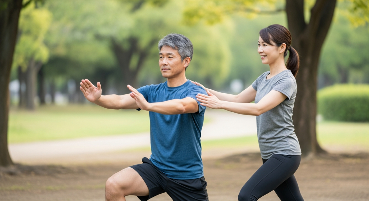 40代50代の体力作りに！石神井公園のパーソナルトレーニング