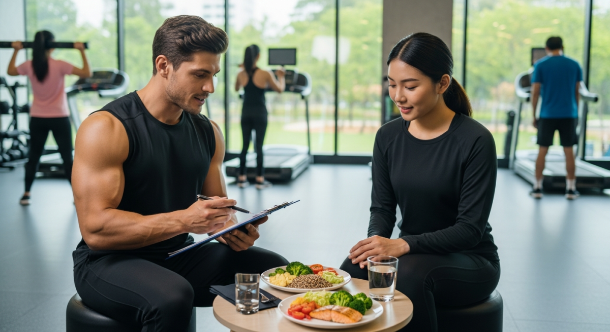 自炊ゼロでも痩せる!石神井公園のジムの食事指導でダイエット