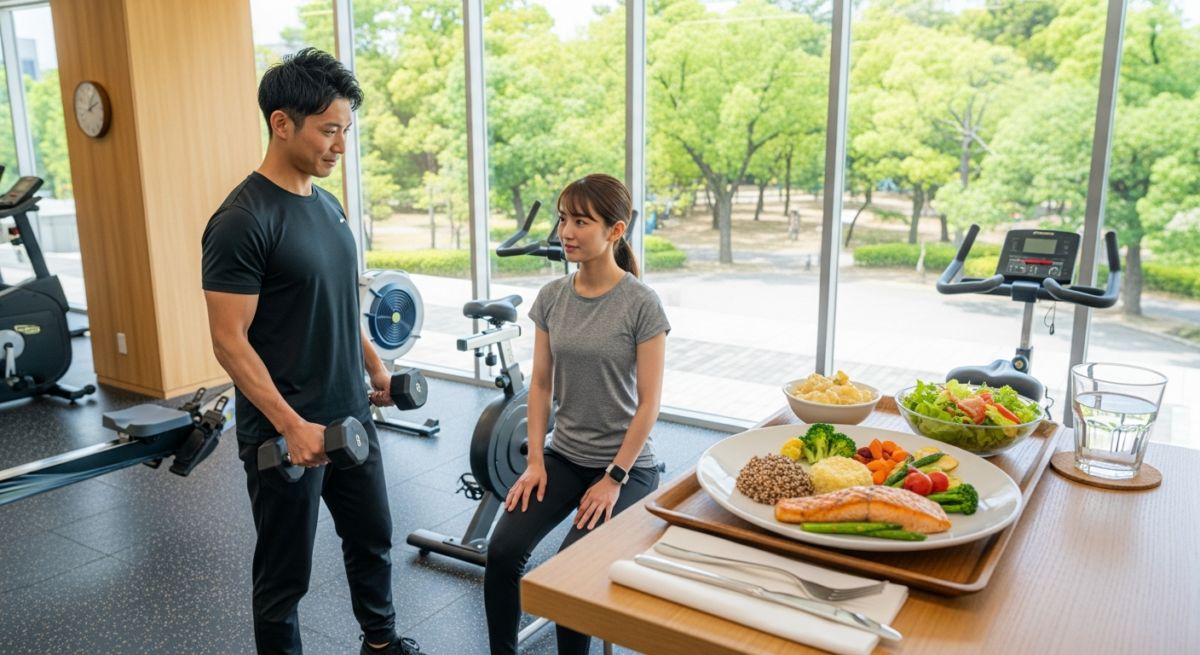 外食でも食事管理できる!石神井公園のジムで痩せるコツ