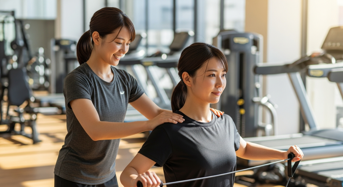ジム初心者の女性必見！大泉学園で姿勢から変える体づくり