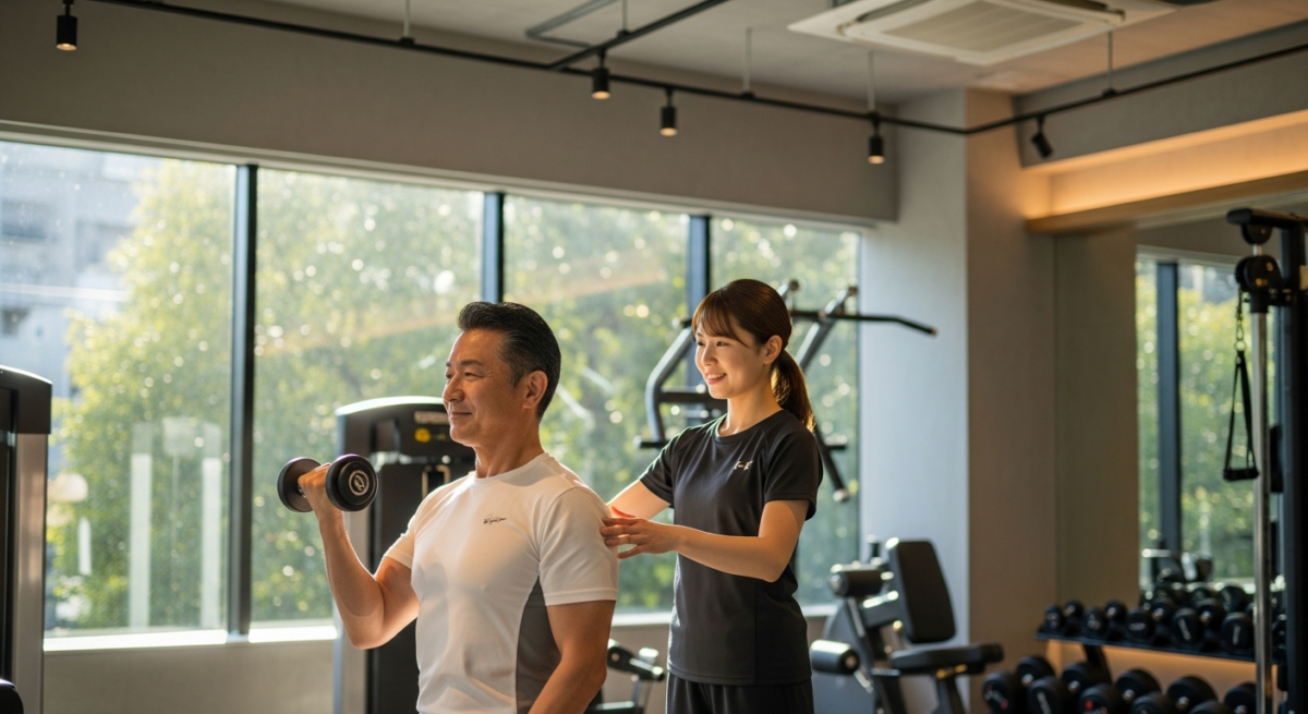 40代・50代の筋力低下を止める！石神井公園のパーソナルジム