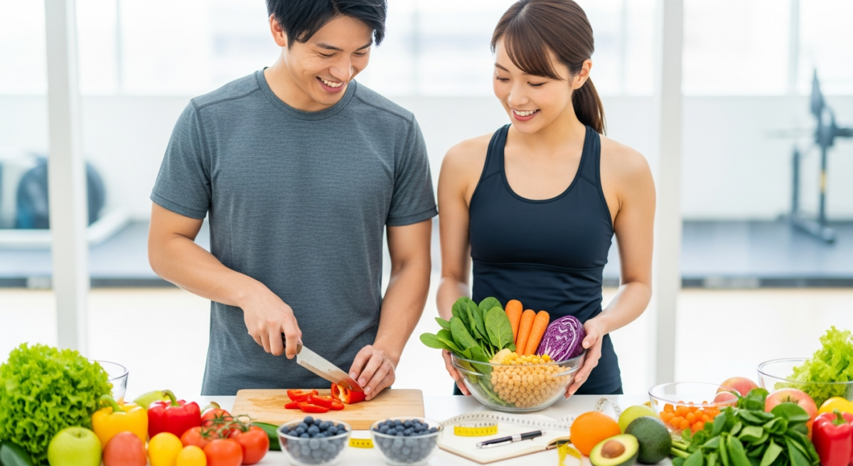 食事の「色」で選ぶだけ！石神井公園のジムが教えるダイエット術