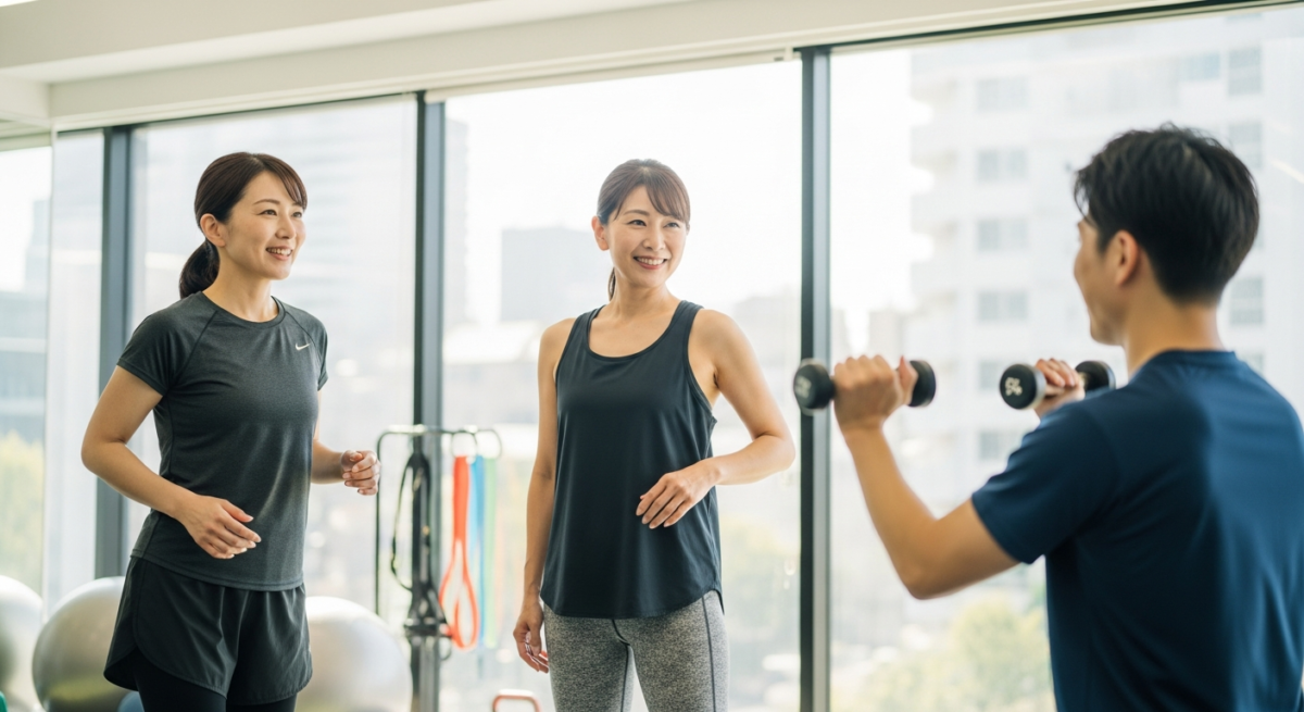 40代・50代の更年期症状にパーソナルジムが効く理由