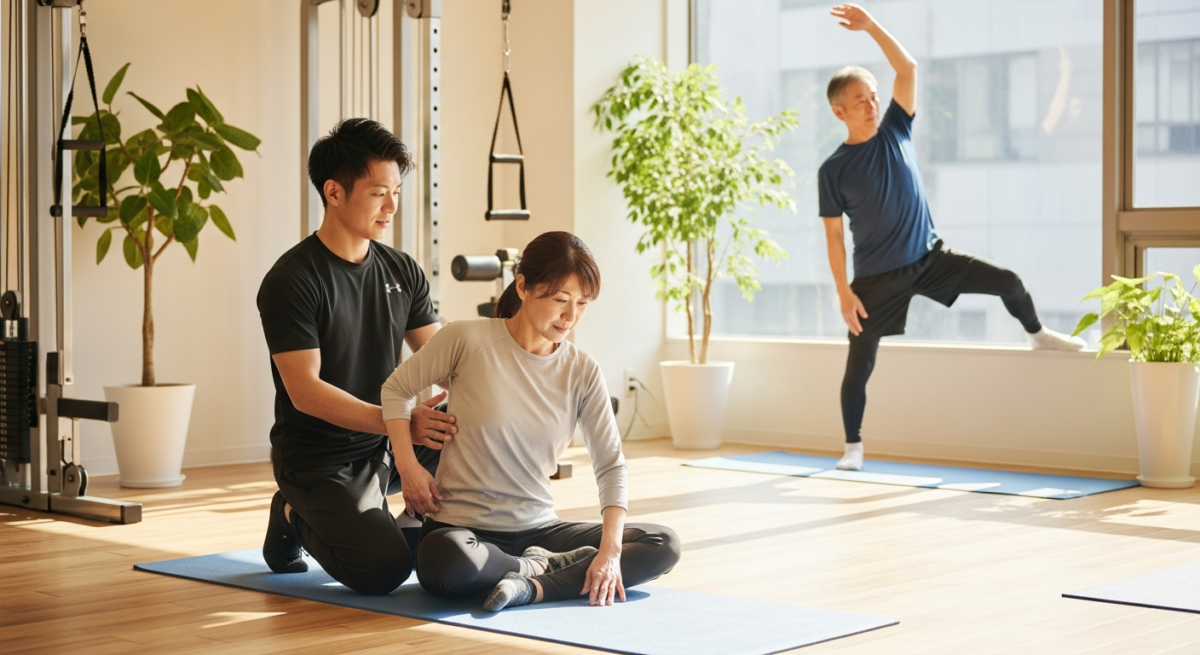 40代・50代の柔軟性低下を改善!石神井公園のパーソナルジム